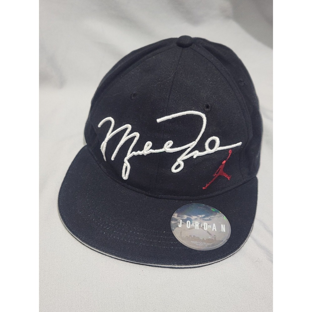 2006 Nike™ Air Jordan™ Jumpman Michael Jordan Signature‎ Flex-Fit Hat 8-20 Rare